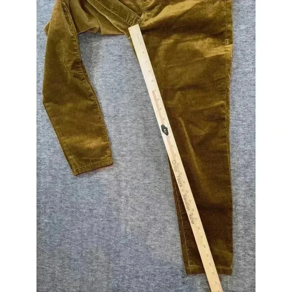 Banana Republic Womens Brown Mid-Rise Skinny Corduroy Pants Size 30x27 - Picture 5 of 9